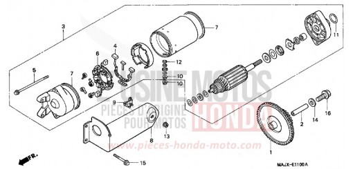 STARTING MOTOR ST1100Y de 2000